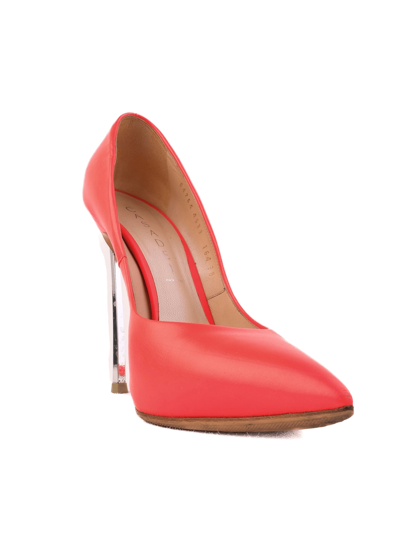 Casadei Red Leather Pumps — 3