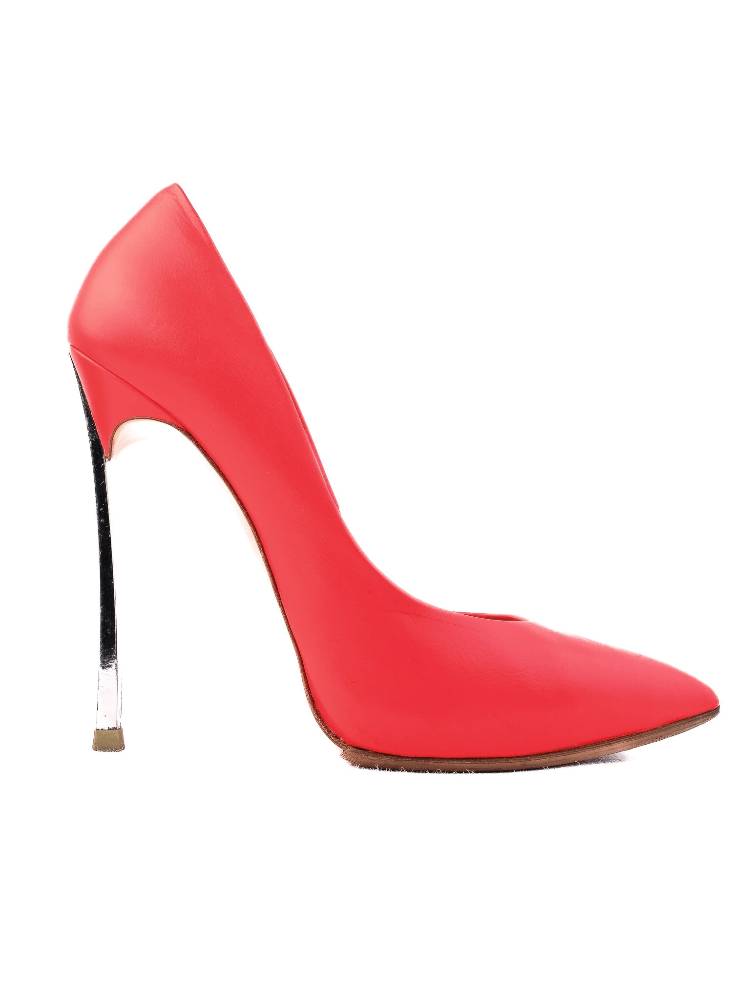 Casadei Red Leather Pumps — 2