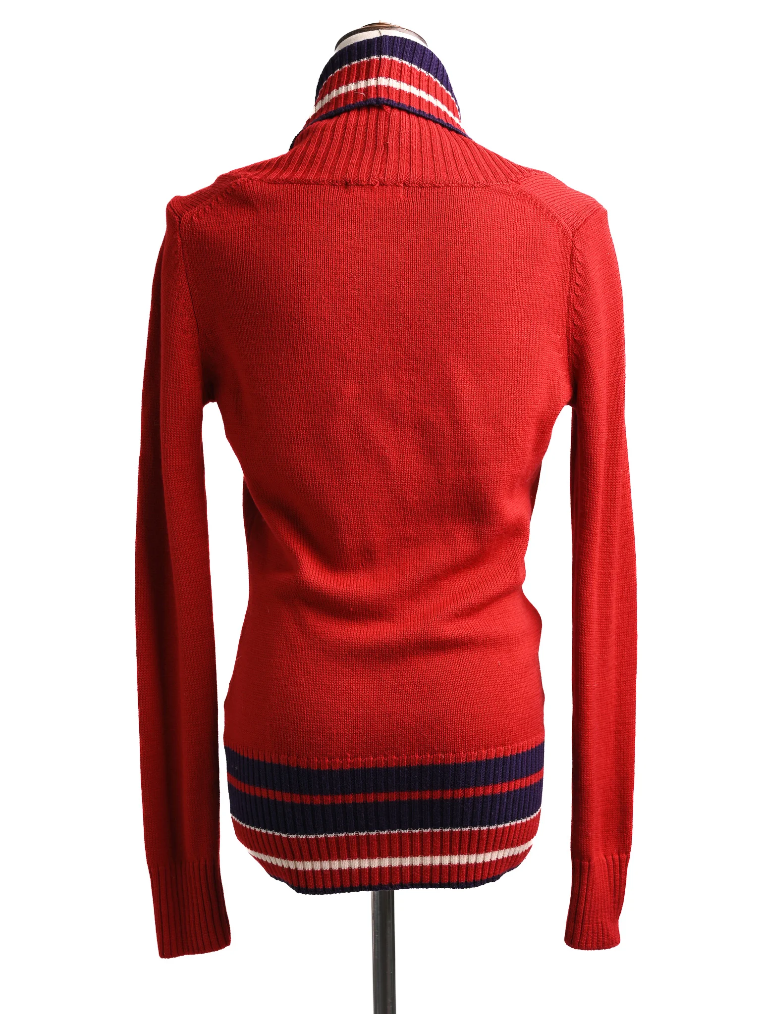 Iceberg Red Wool Pullover — 2