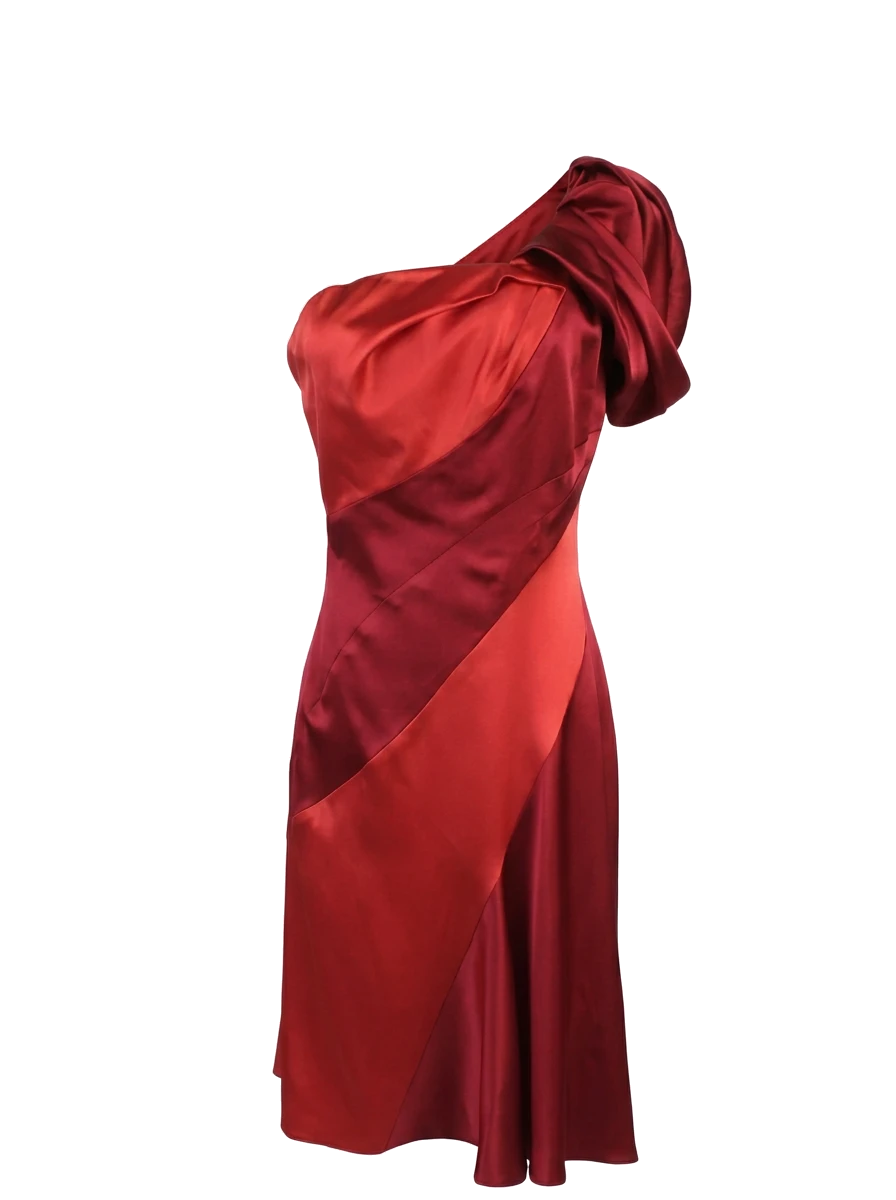 Karen Millen Red Triacetate Evening — 1