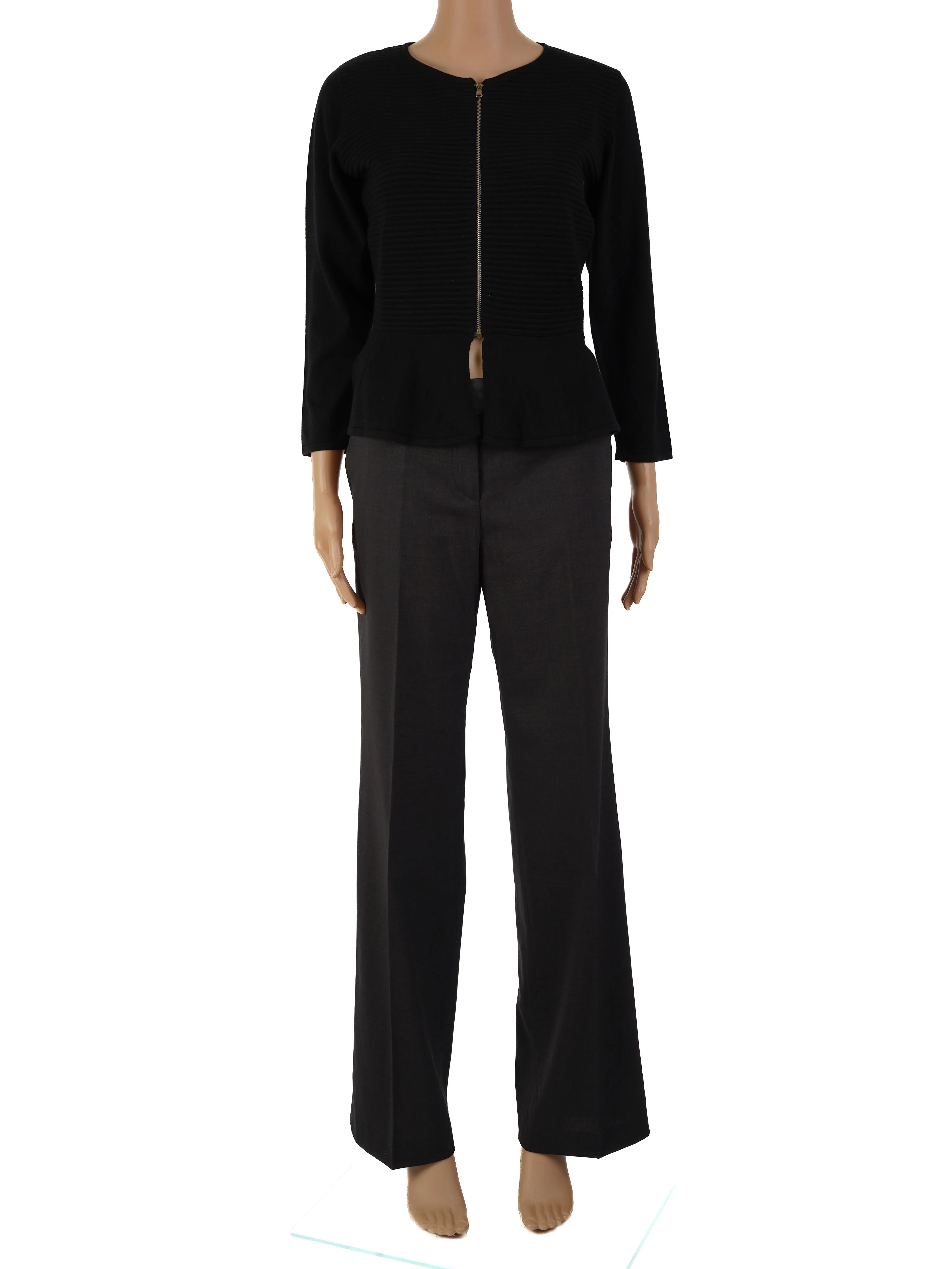 Intrend Black Viscose Pullover — 2