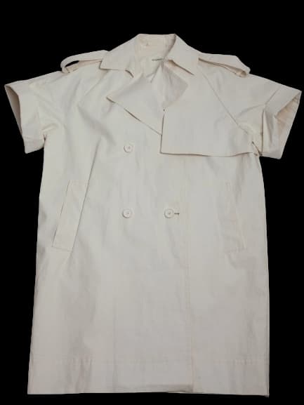 Sportmax White Len Trench Coat — photo 1