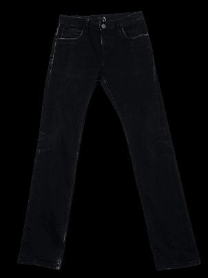 Prada Black Cotton Straight Jeans — 3