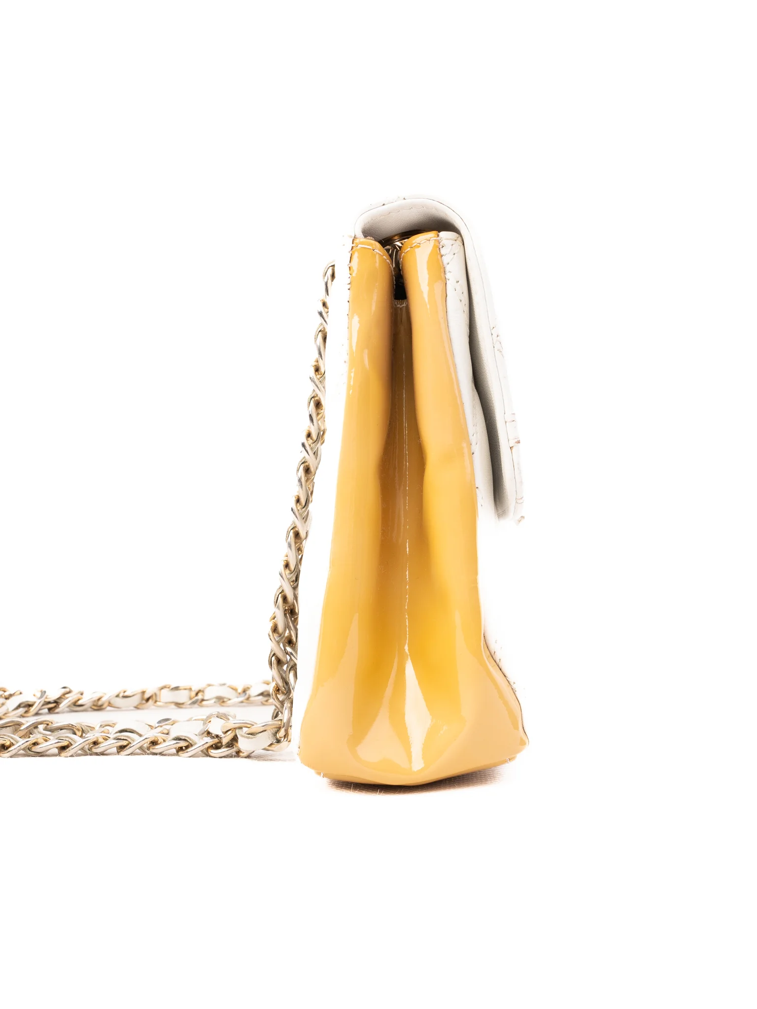 Russell Bromley White Leather Everyday Bag — 2