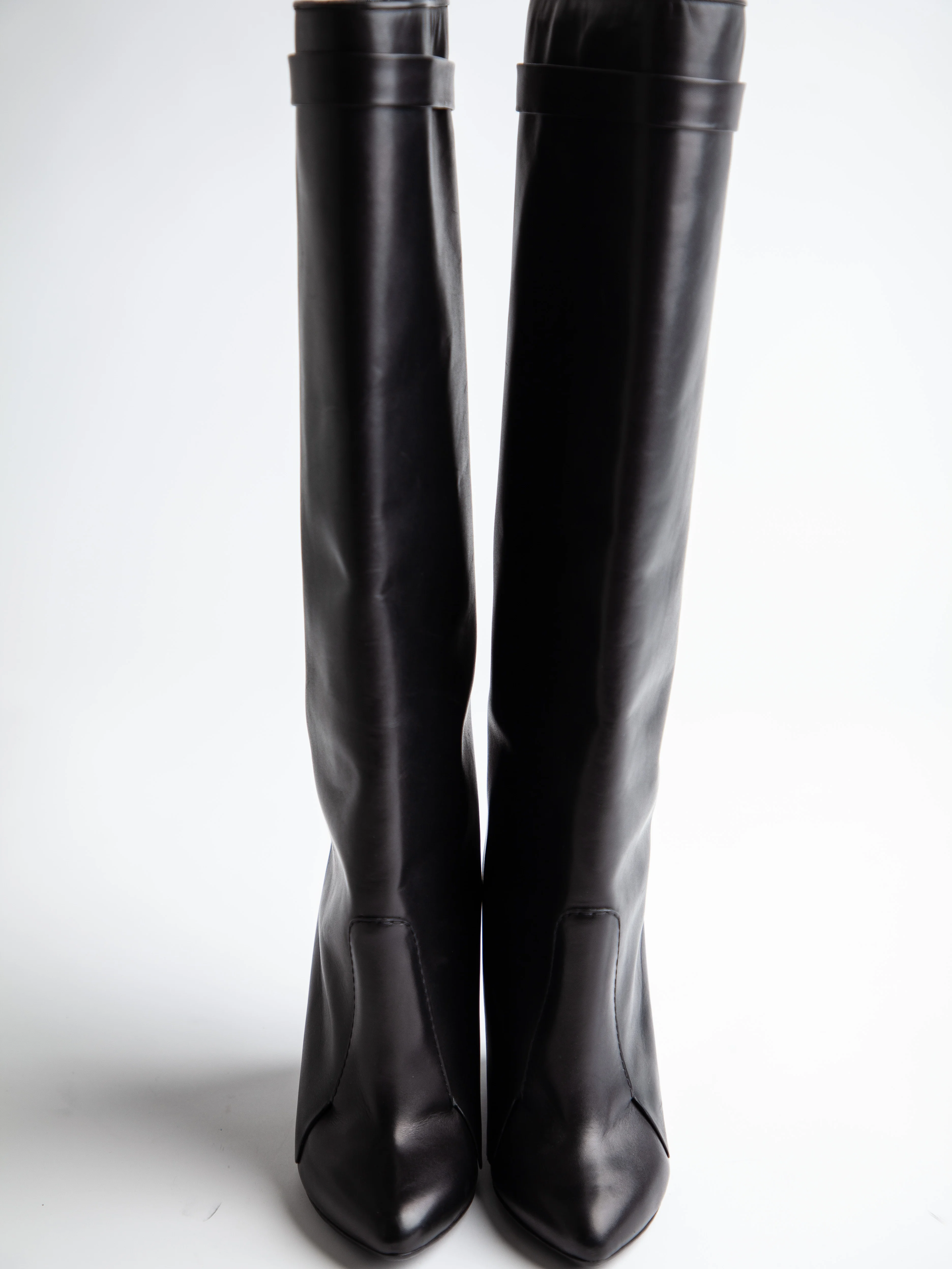 Givenchy Black Leather Boots — 3