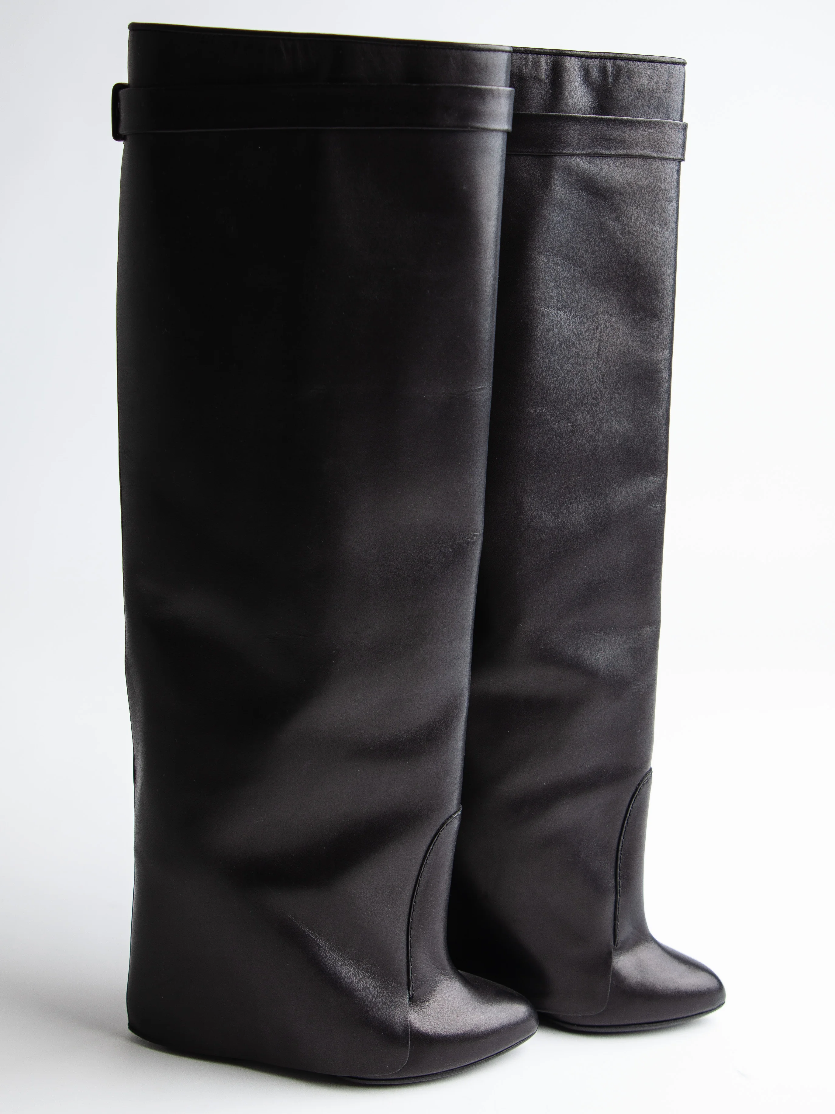 Givenchy Black Leather Boots — 2