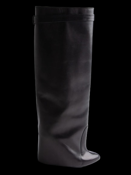 Givenchy Black Leather Boots — 1