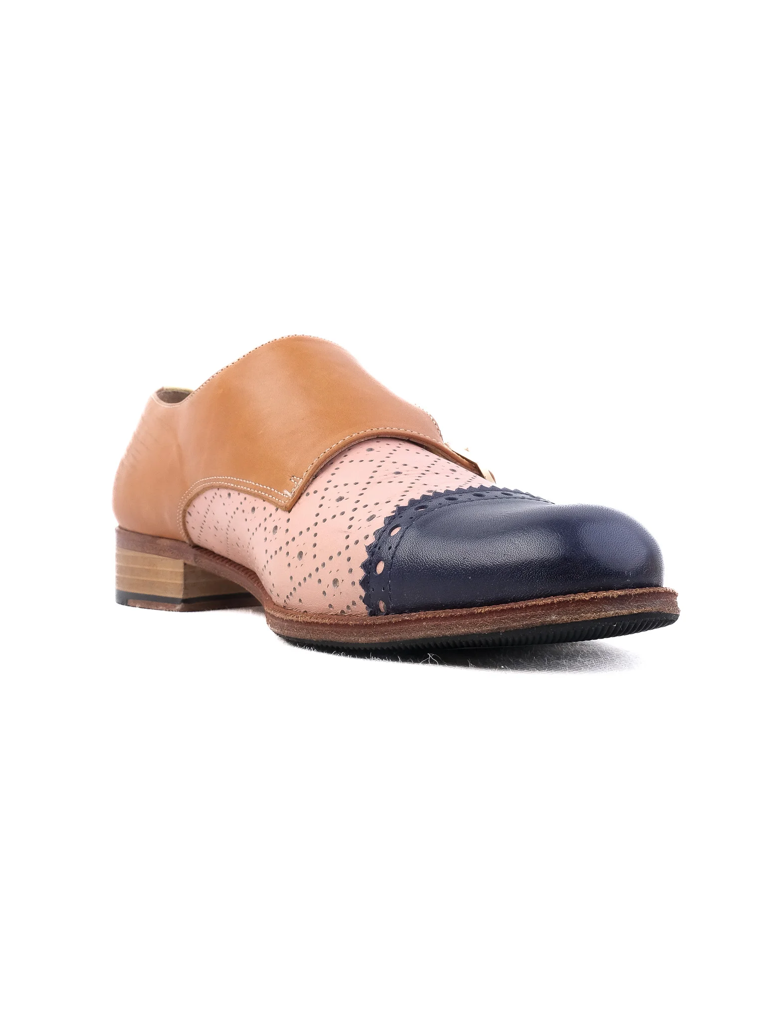 Pertini Leather Low Heel Pumps — 2