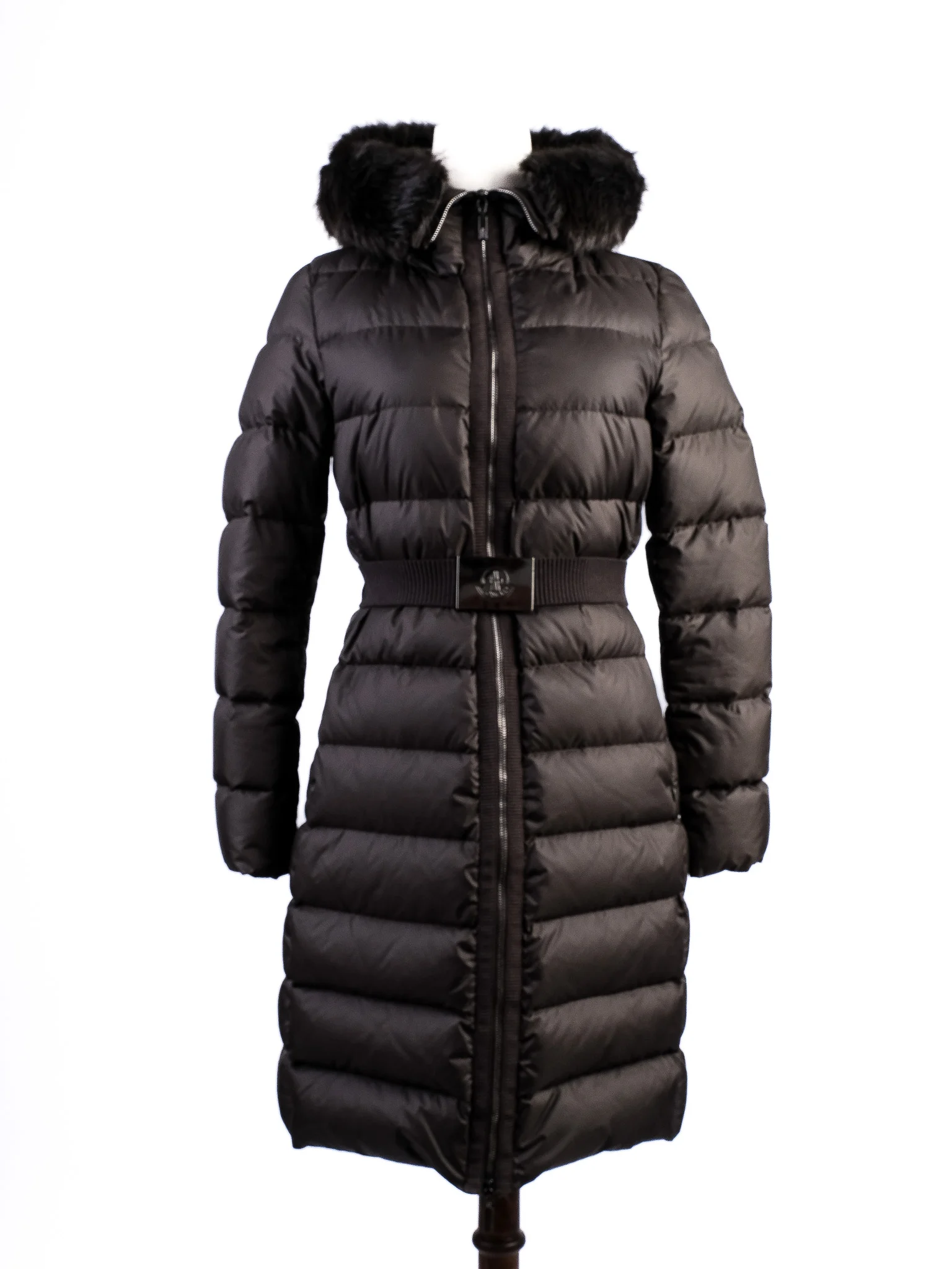 Moncler Green Nylon Puffer Jacket — 2