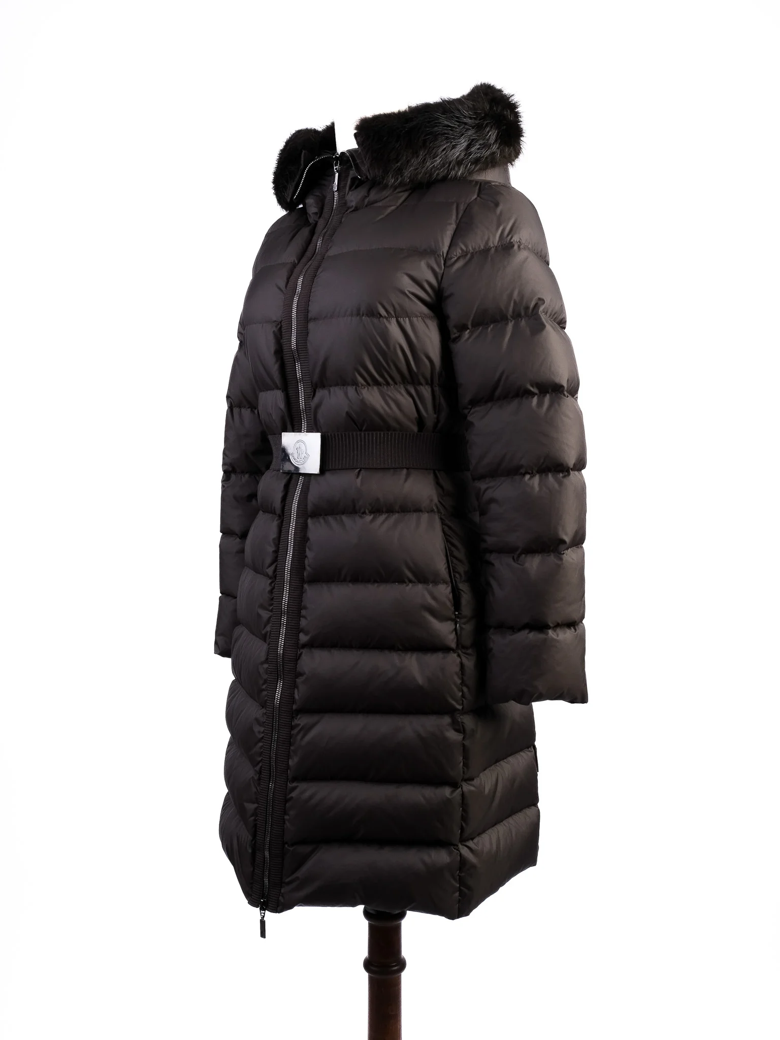 Moncler Green Nylon Puffer Jacket — 3