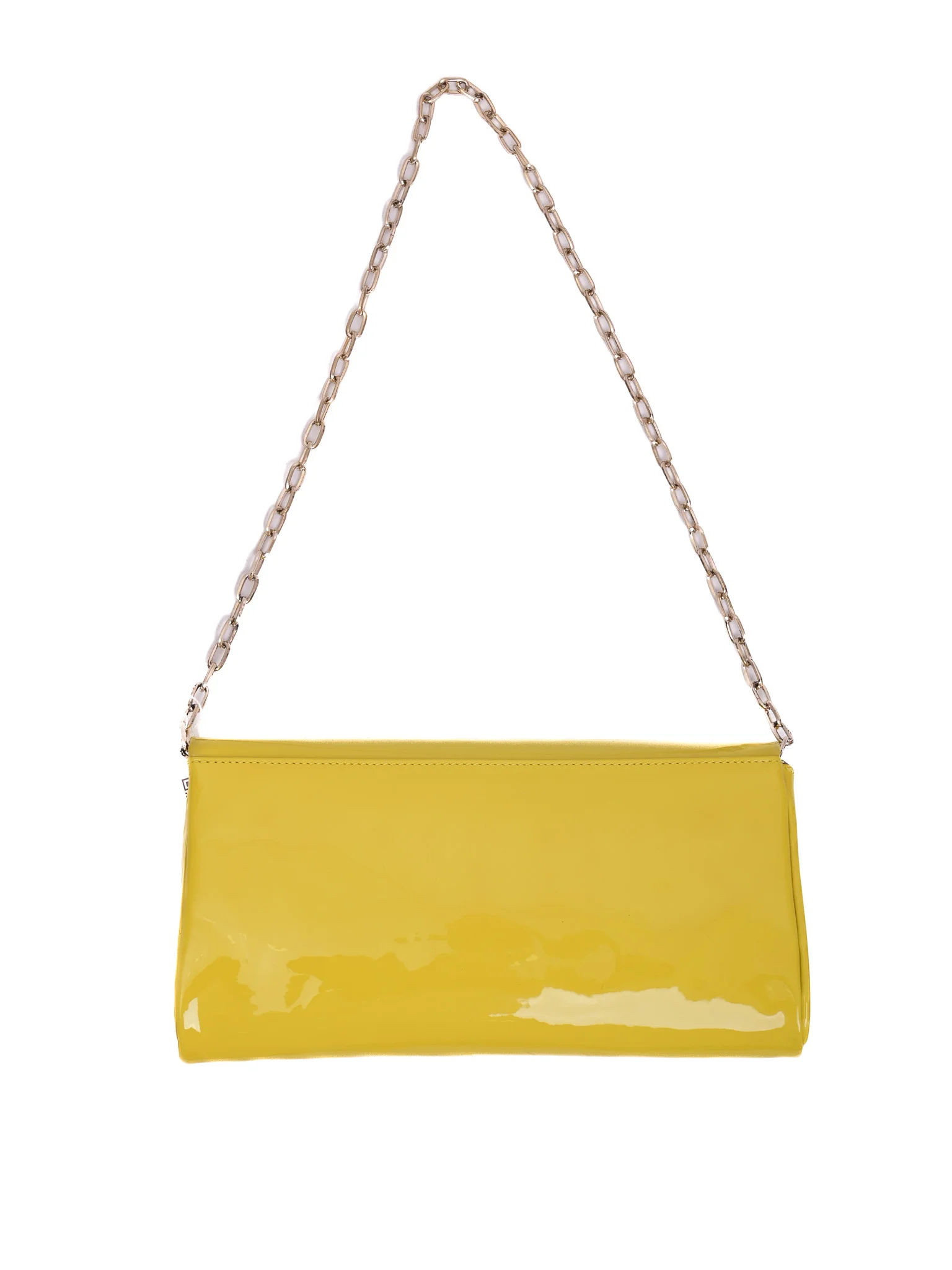 Rupert Sanderson Yellow Leather Evening Bag — 3
