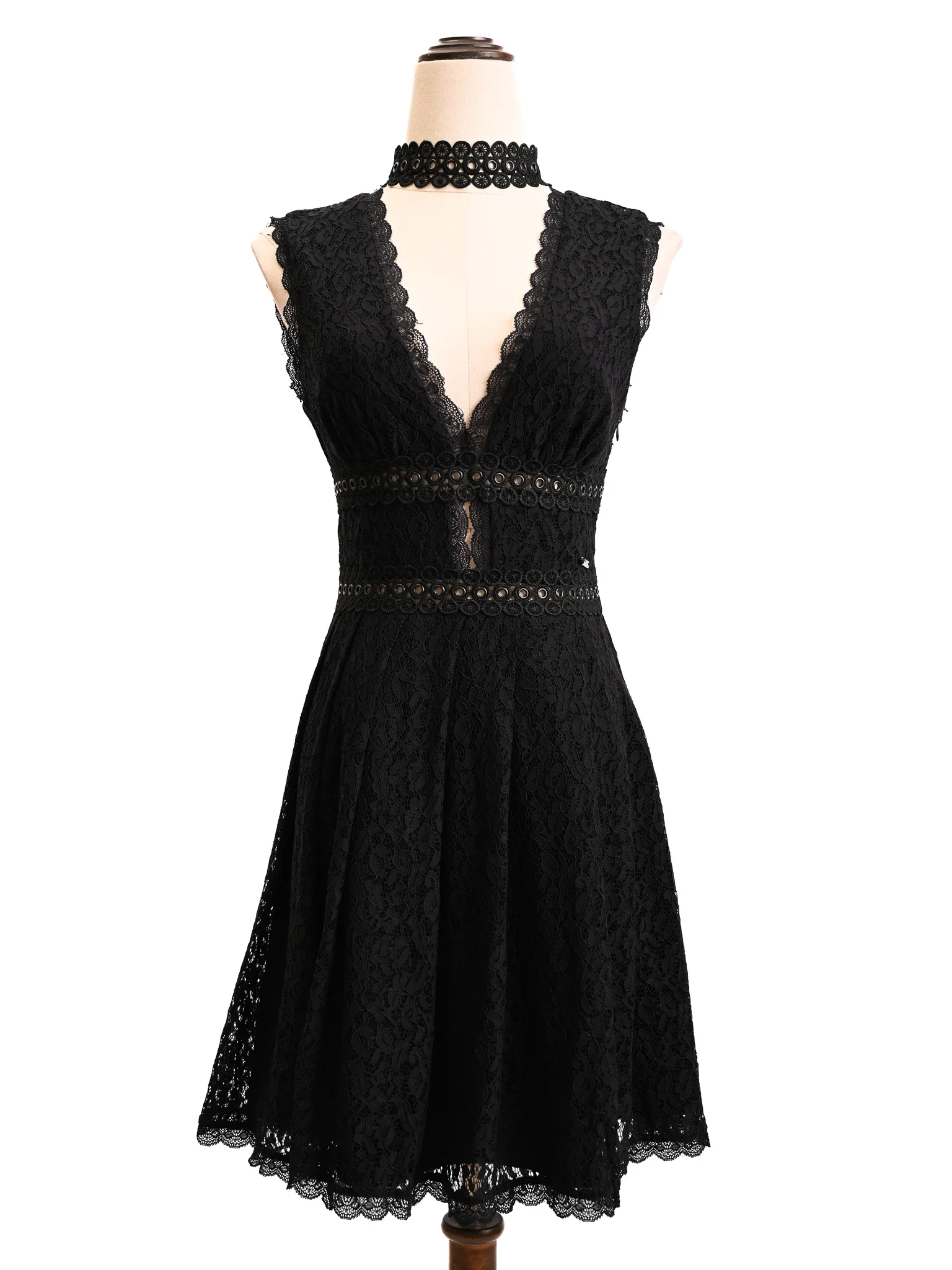 Guess Black Nylon Sleeveless Dress — 3