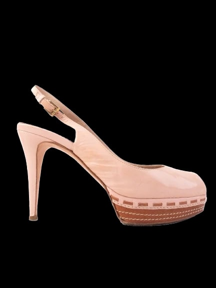 Sebastian White Leather Sandals — 1