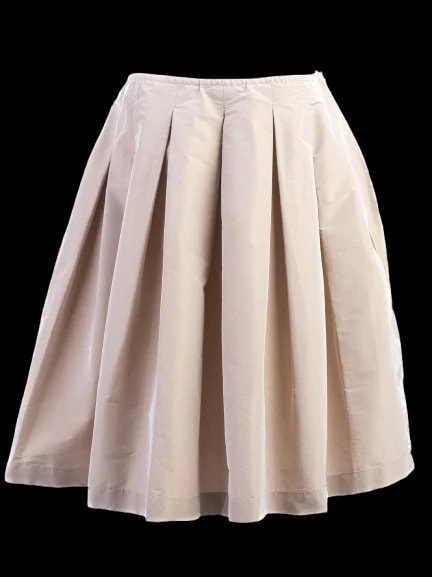Fabiana Filippi Gray Polyester Full Skirt — 1