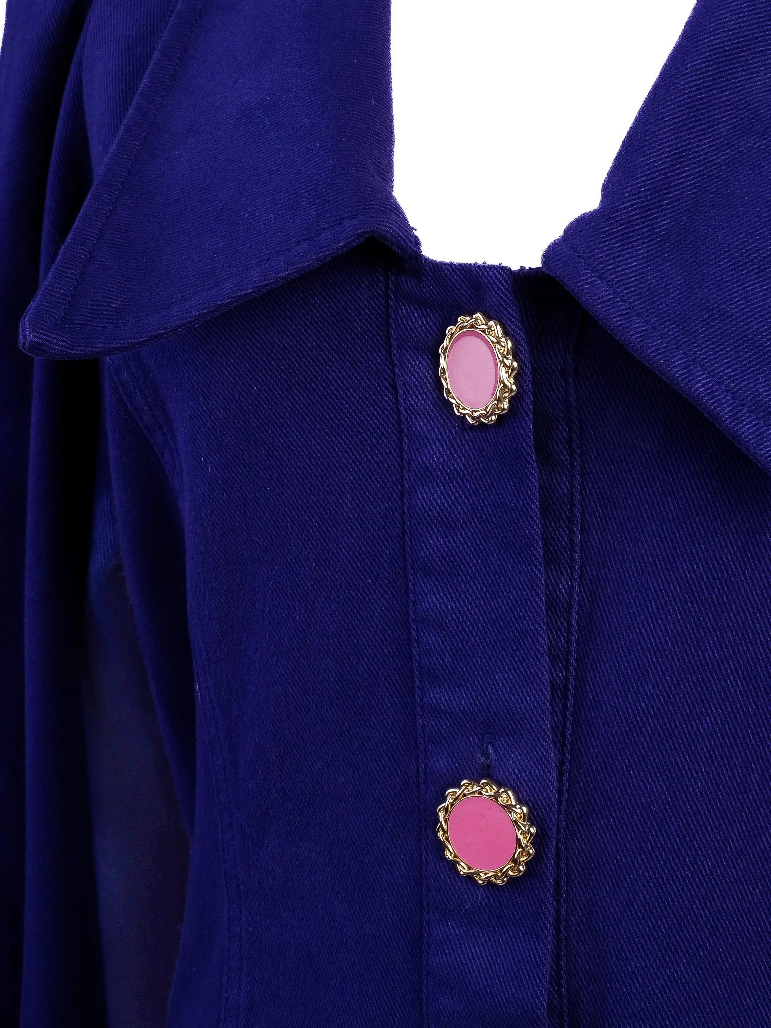 Uterque Purple Velvet Blazer — 2