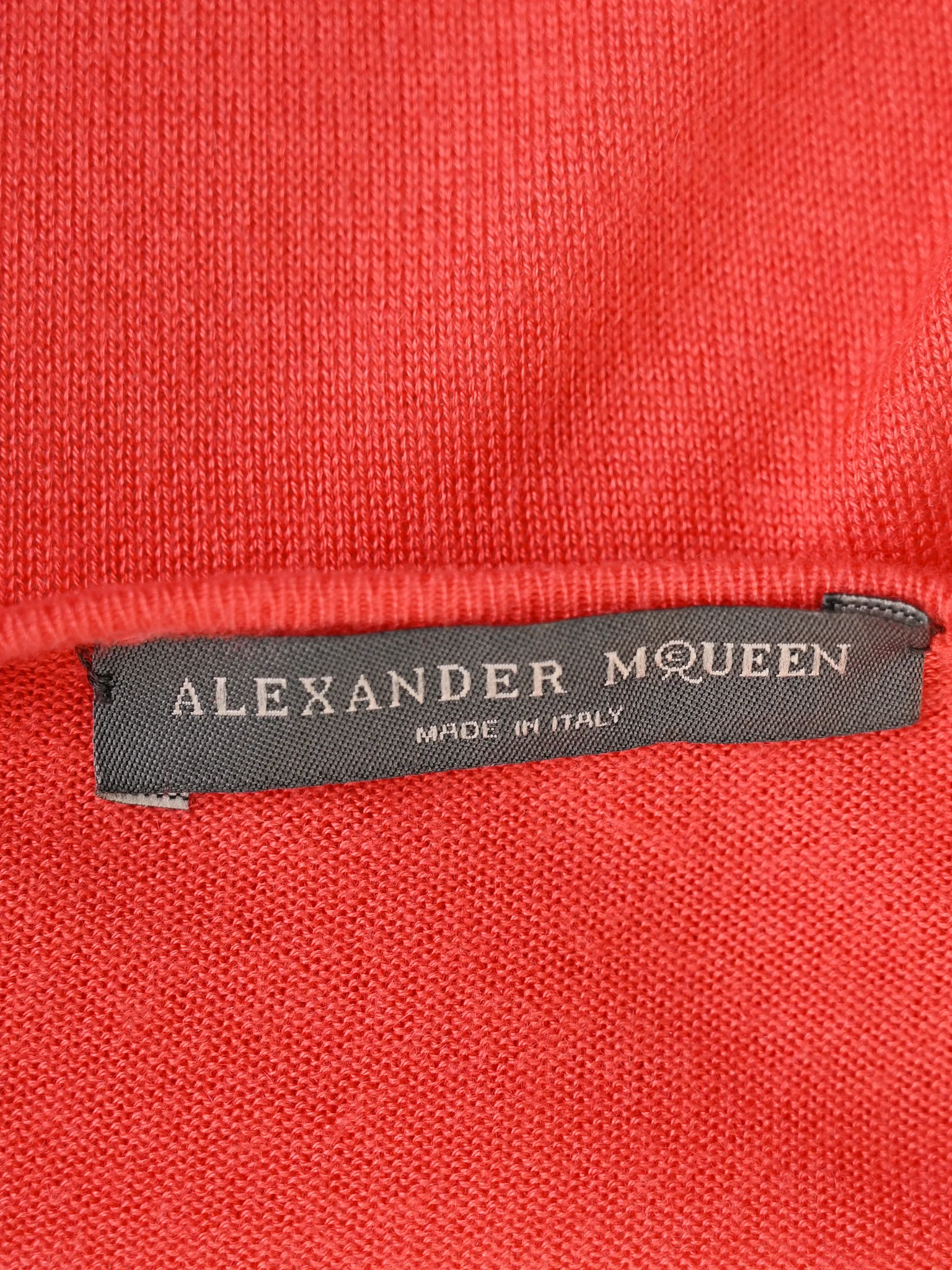 Alexander McQueen Red Cotton Maxi Dress — 2