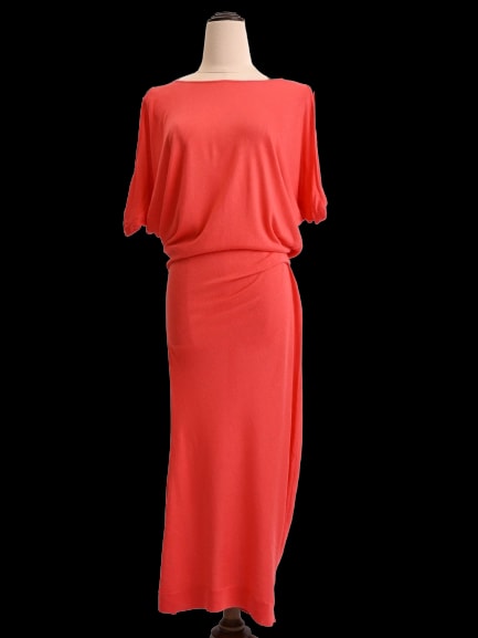 Alexander McQueen Red Cotton Maxi Dress — 1