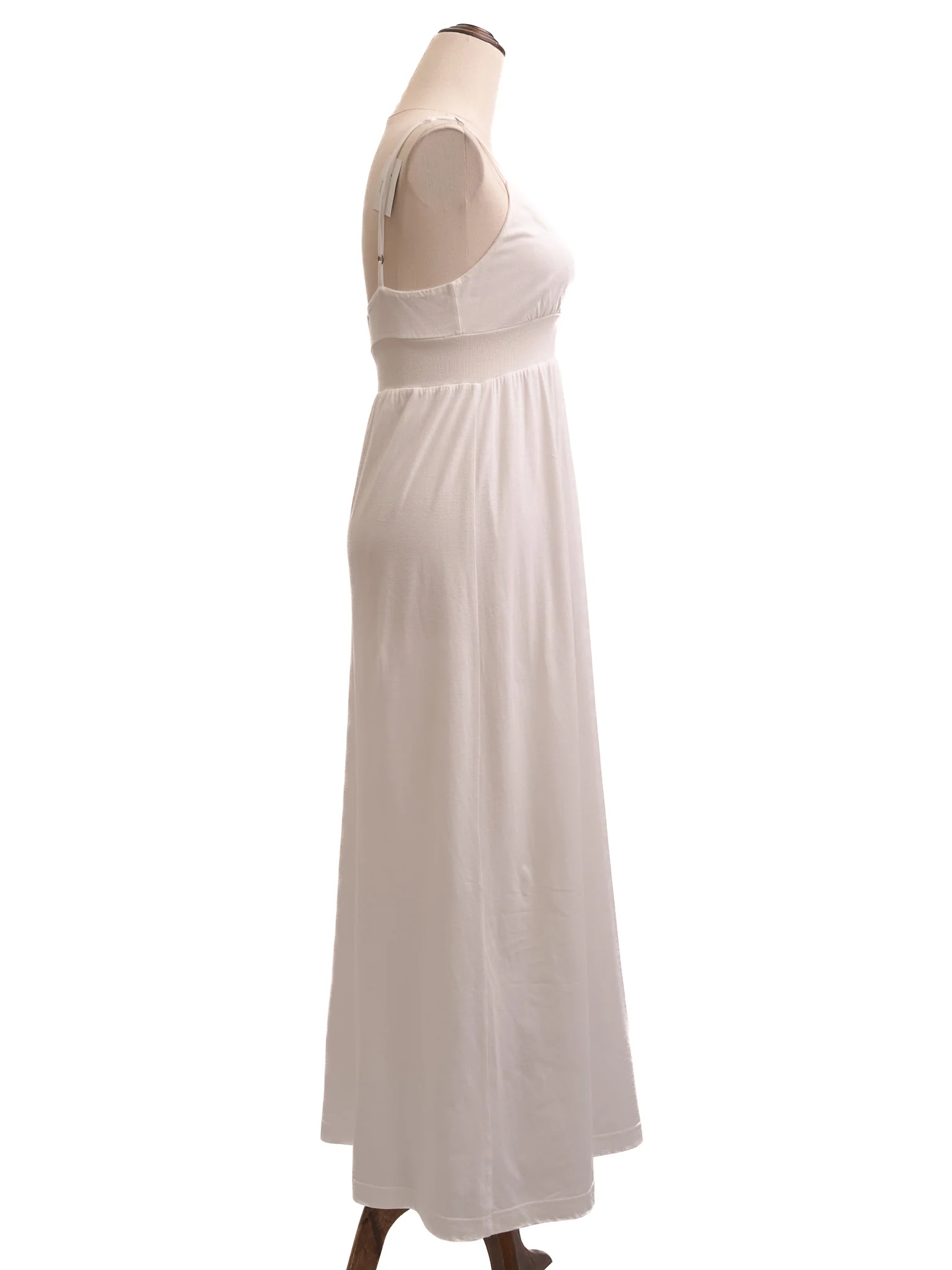 Standard James Perse White Cotton Sleeveless Dress — 3