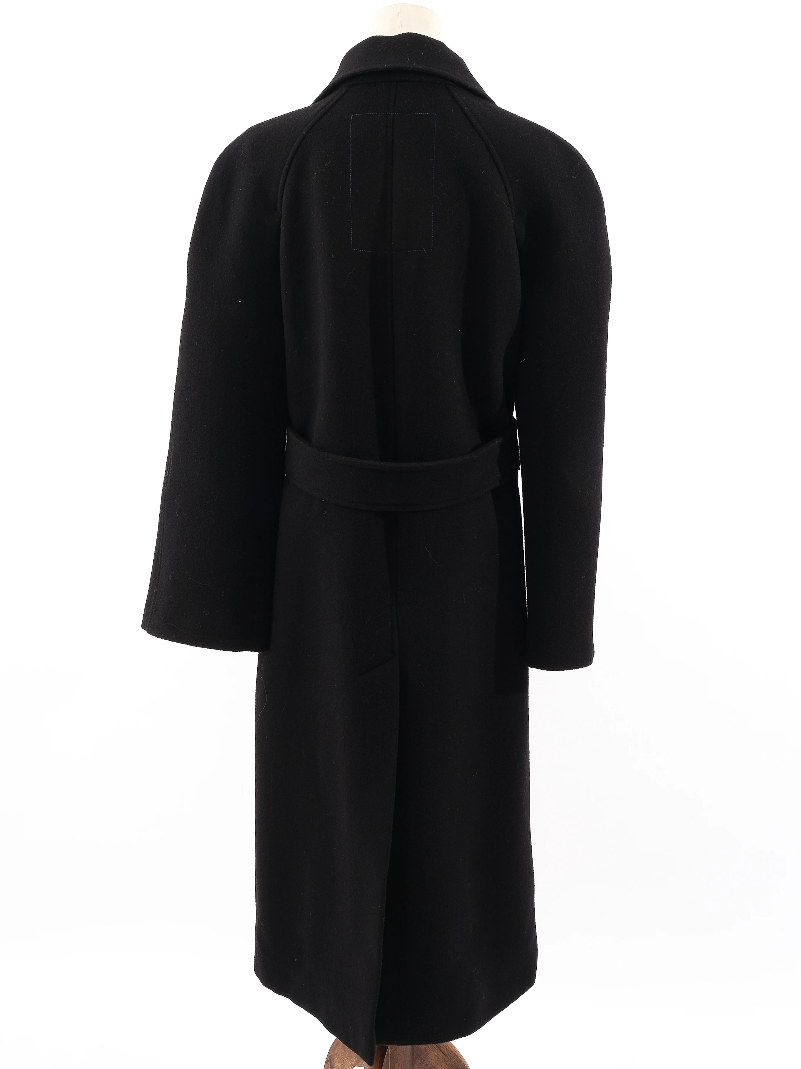 Burberry Black Wool Coat — 3