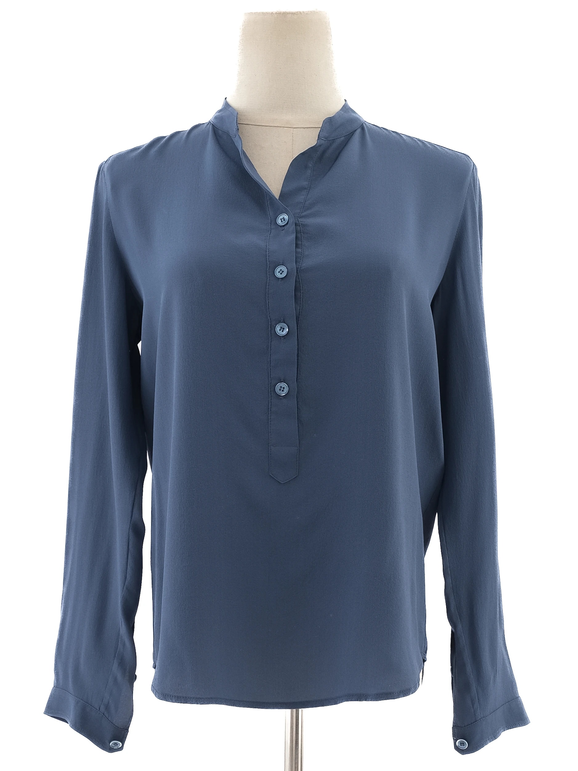 Stella McCartney Blue Silk Blouse — 2