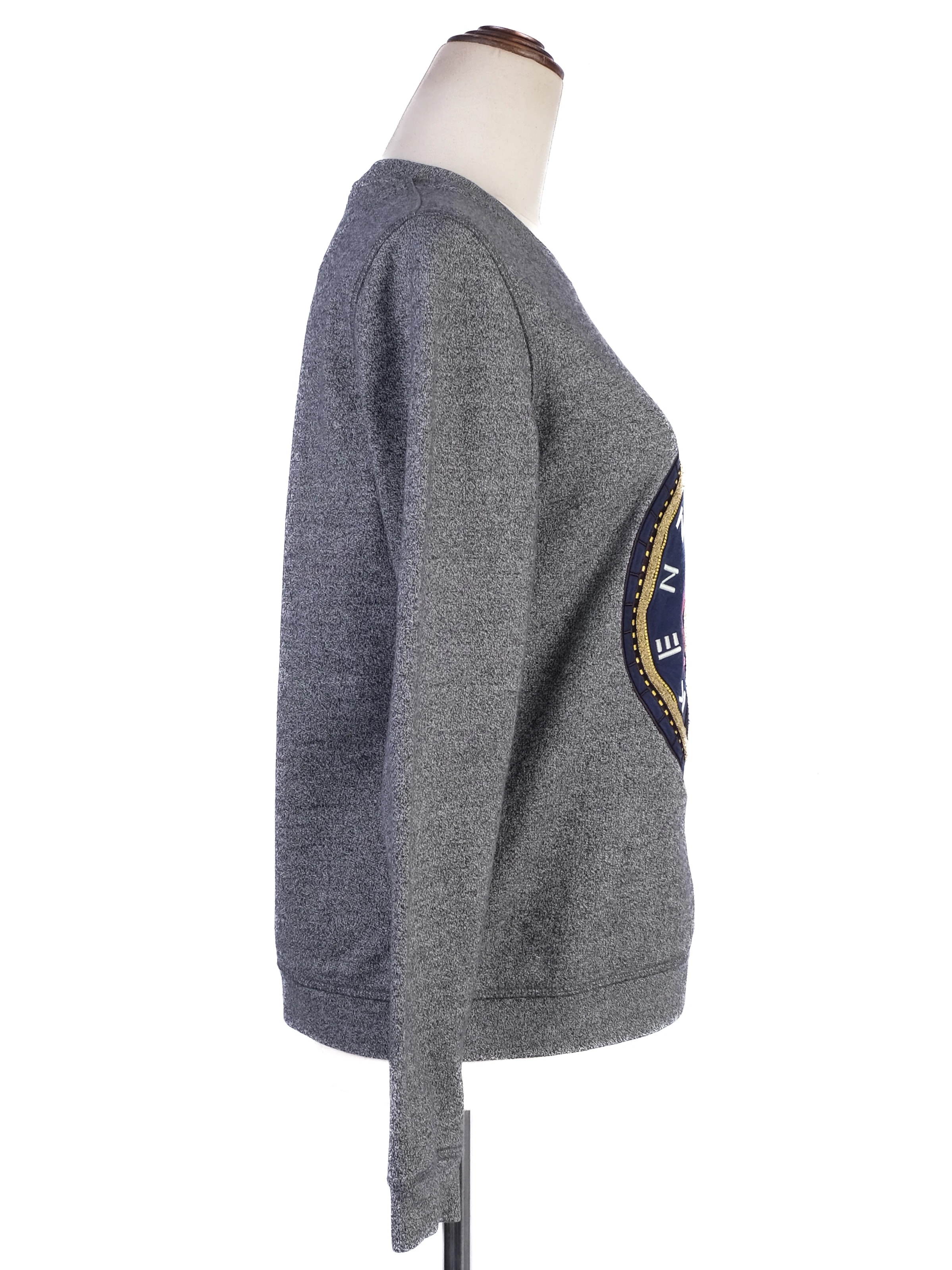 Kenzo Gray Cotton Sweater — 3