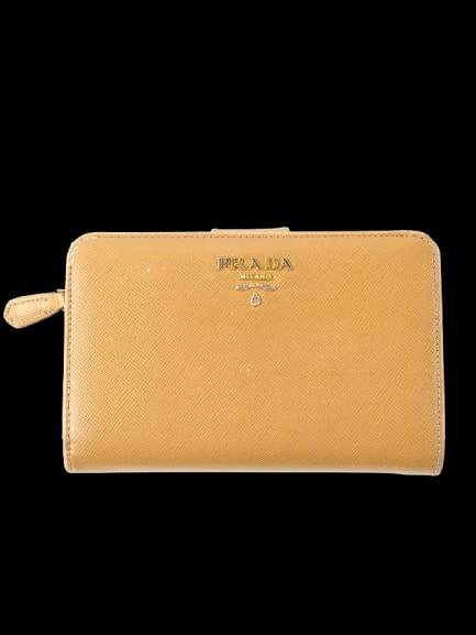 Prada Orange Leather Casual — 1