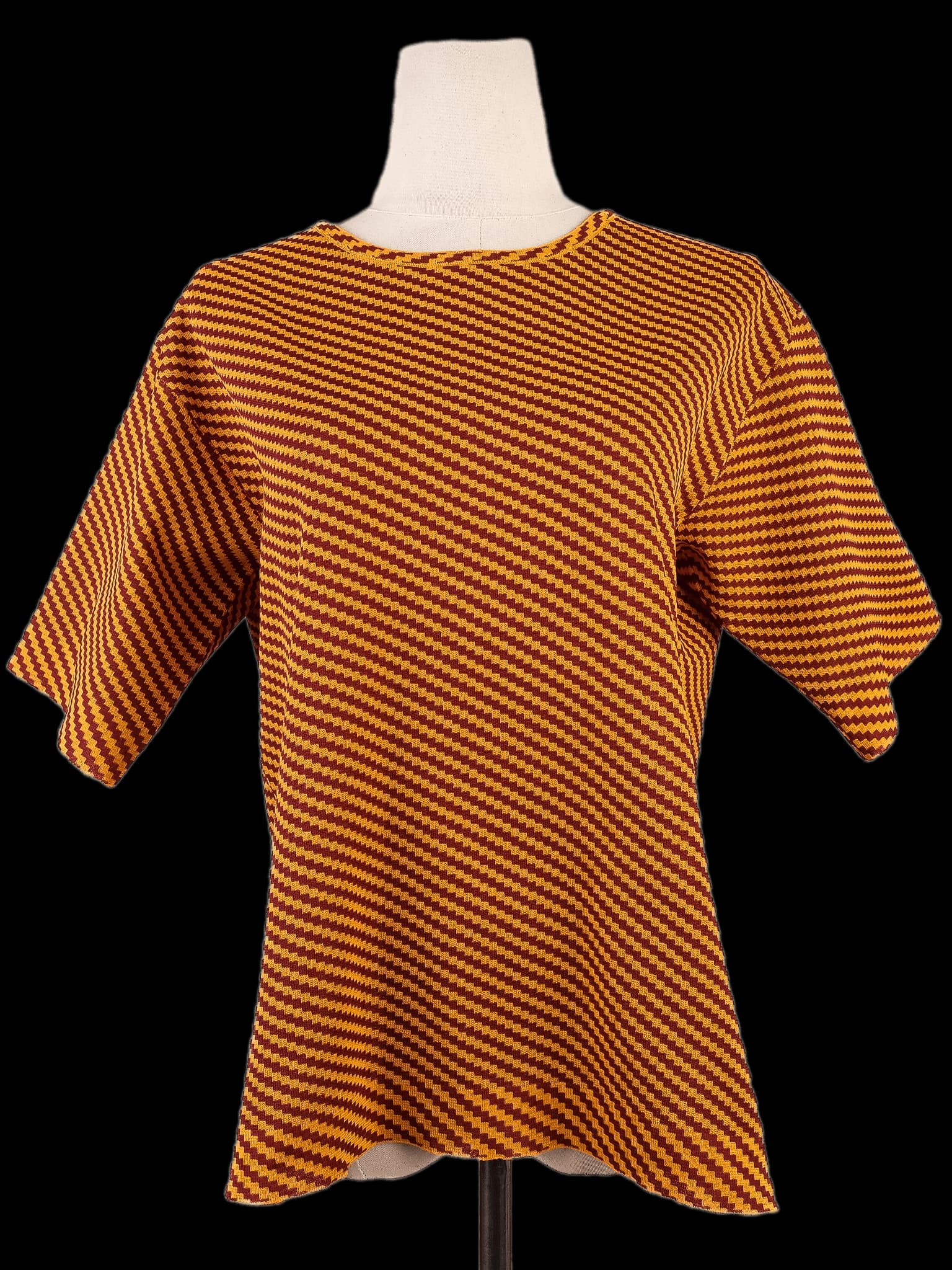 Dries Van Noten Orange Polyester T-Shirt — photo 1