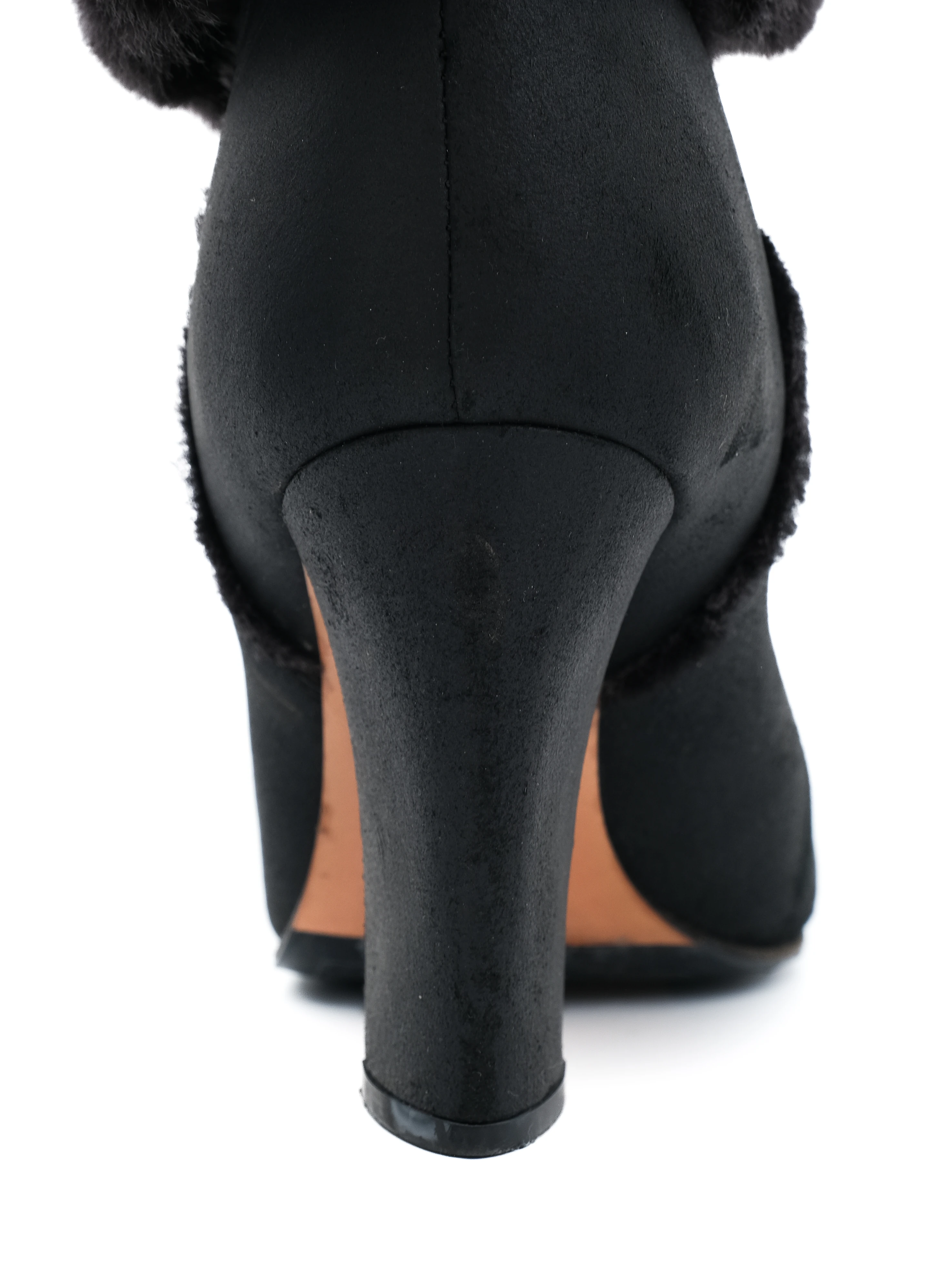 Casadei Black Leather Boots — 3