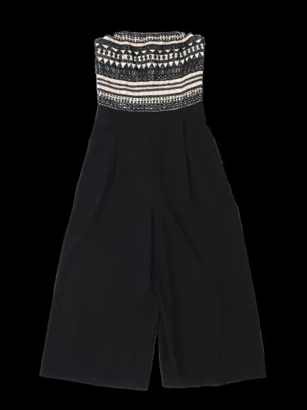 Alice+Olivia Black Polyester Casual Jumpsuit