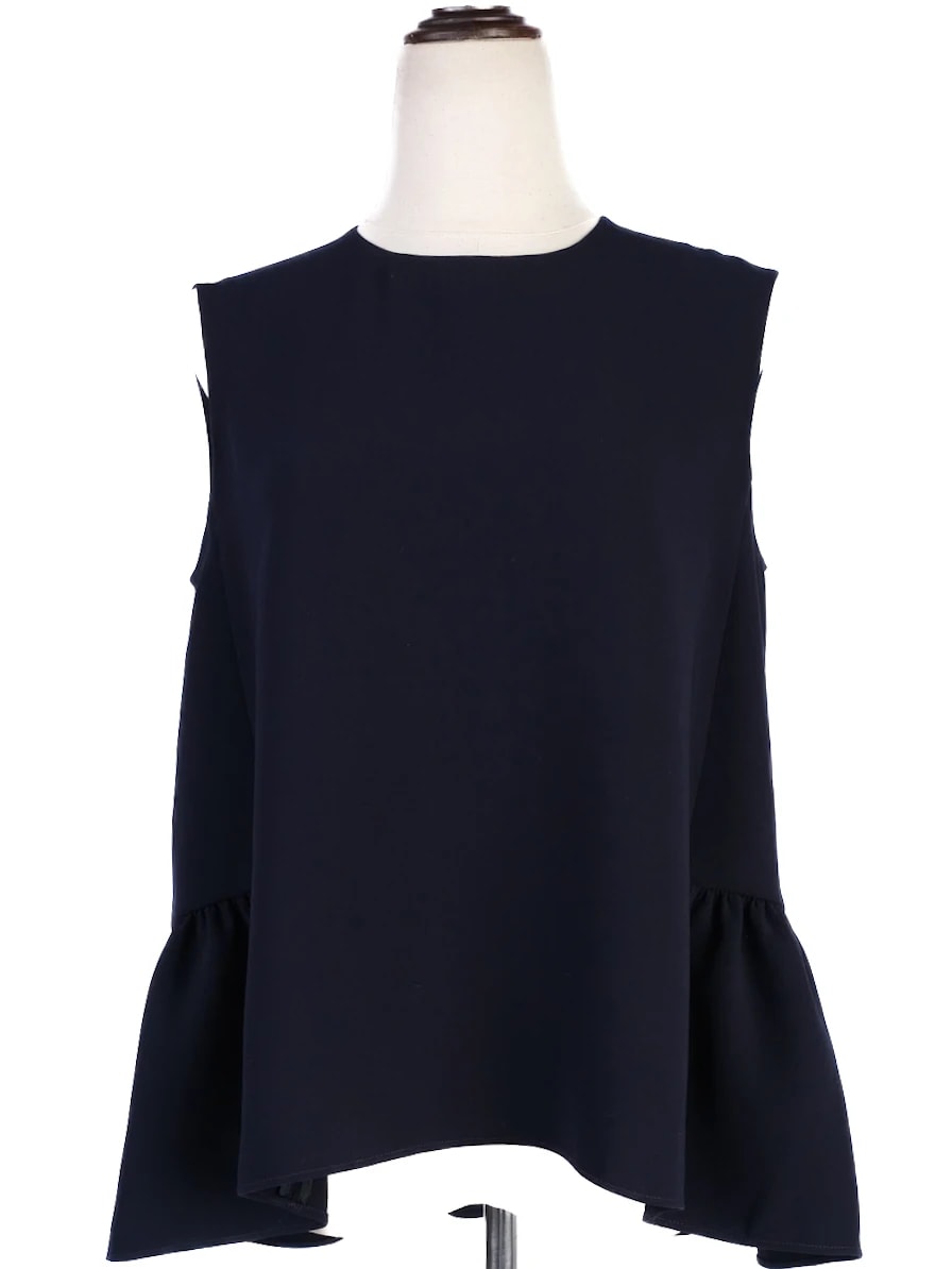 Carolina Herrera Blue Polyester Blouse — 3