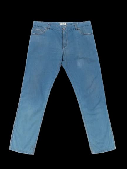 Castello d'Oro Blue Cotton Skinny Jeans