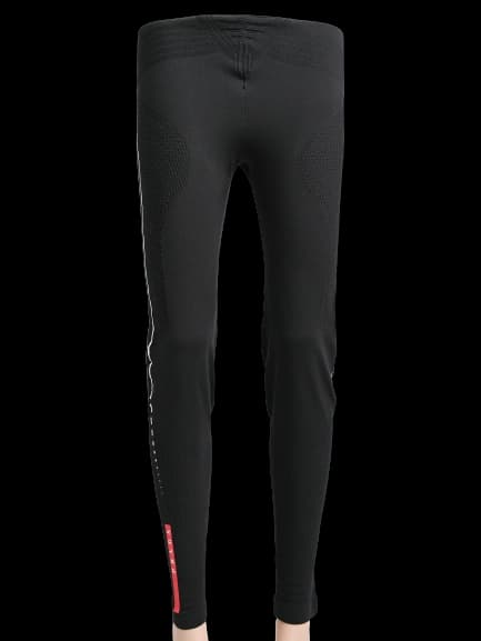 Prada Black Polyester Track Pants