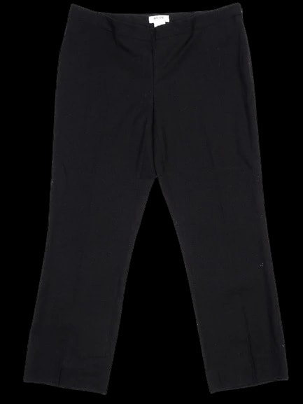 Moschino Black Wool Trousers — 1