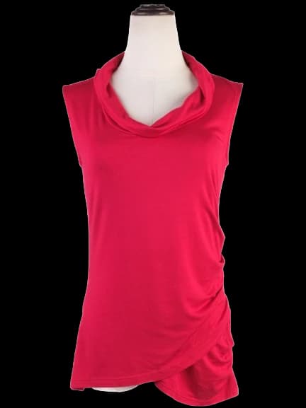 Elie Tahari Red Modal T-Shirt — photo 1