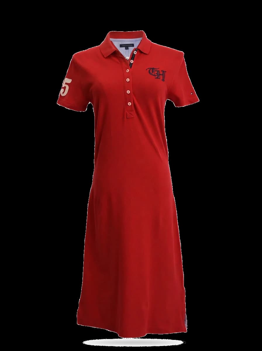 Tommy Hilfiger Red Maxi Dress — photo 1