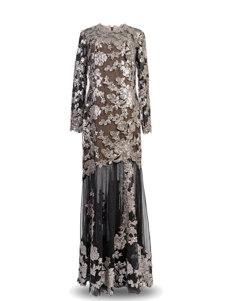 Tadashi Polyester Evening Gown — 1