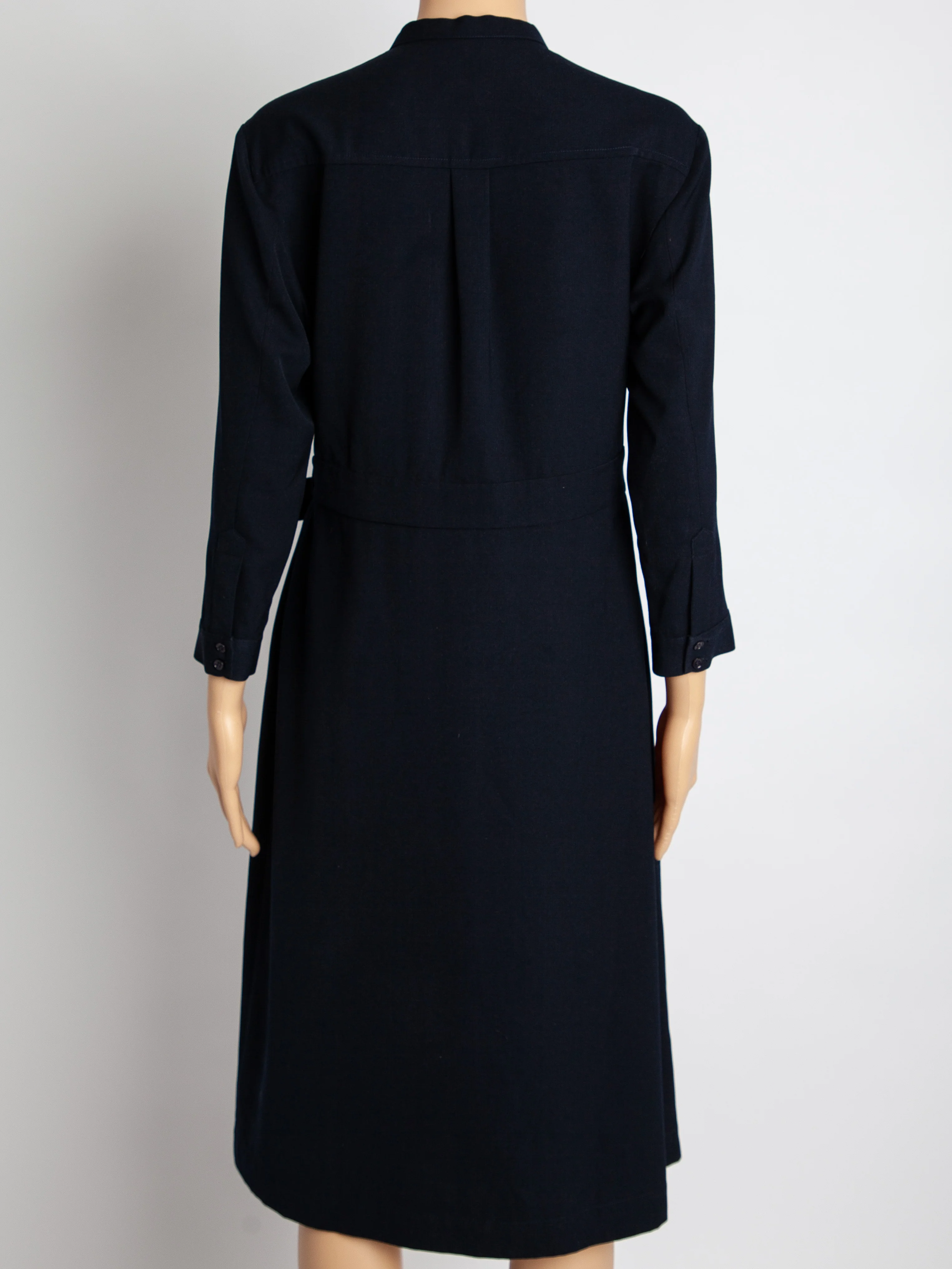 MaxCo Black Polyester Casual Dress — 2