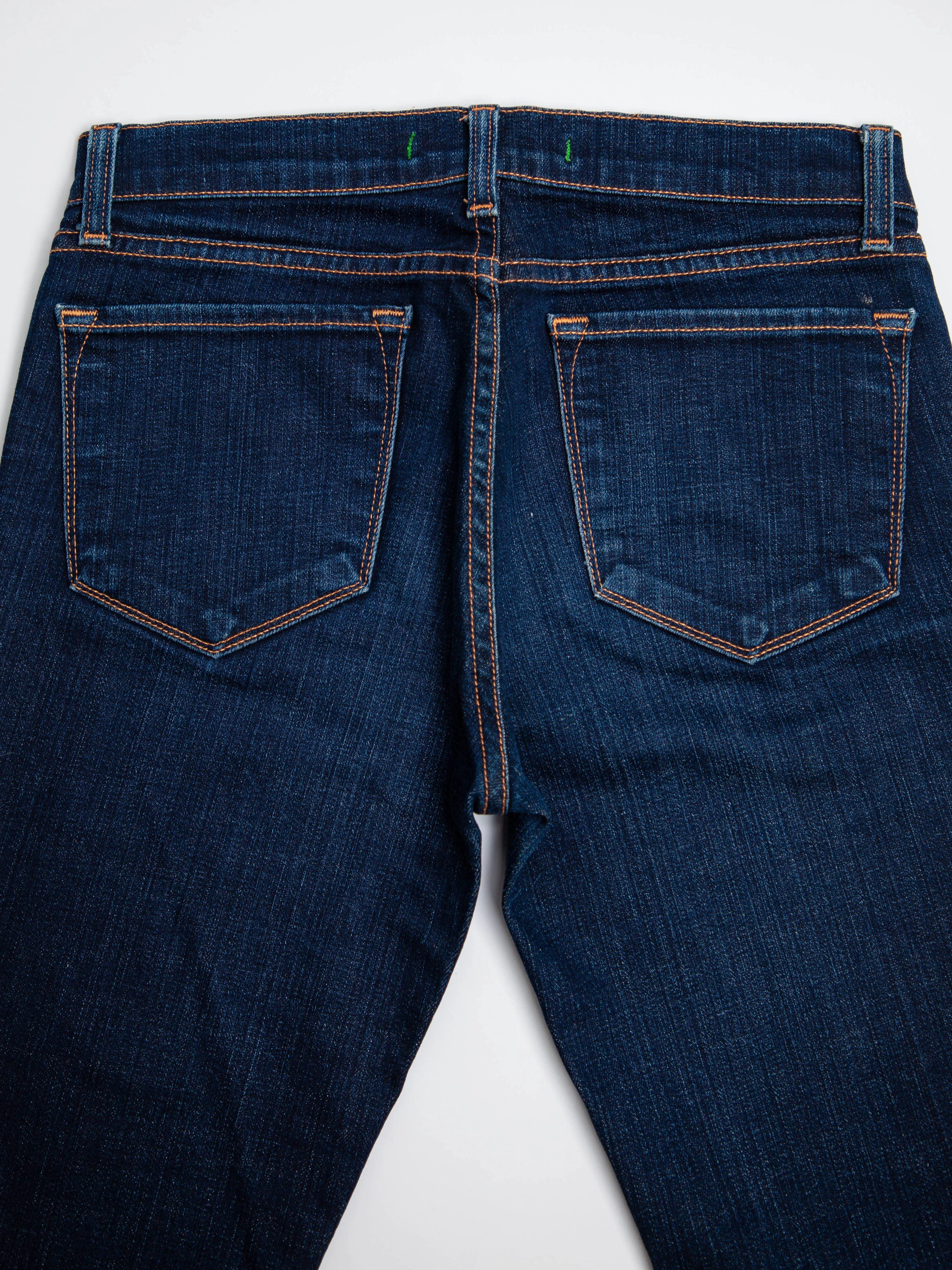 J Brand Blue Cotton Straight Jeans — 3