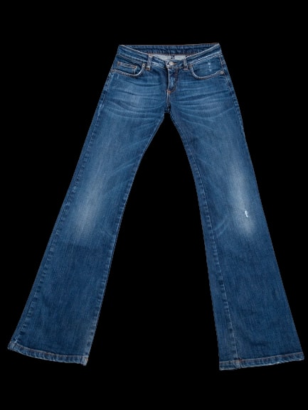 Richmond Blue Cotton Straight Jeans — 1