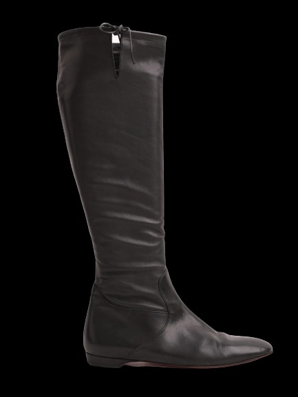 Christian Louboutin Black Leather Boots — 1