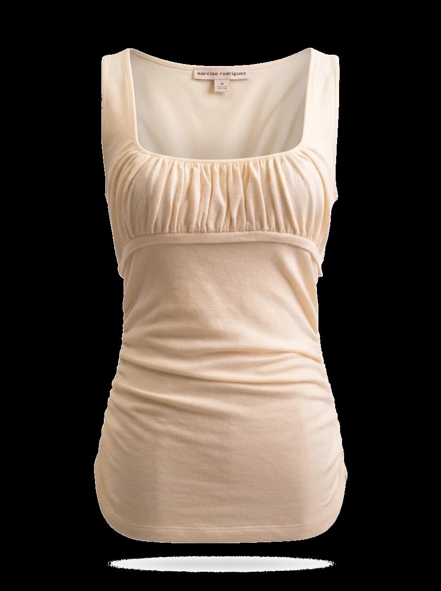 Narciso Rodriguez White Wool Top — photo 1