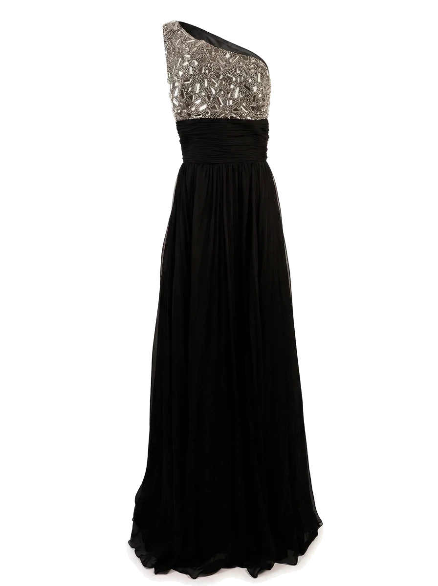 Sherri Hill Black Dress — 1