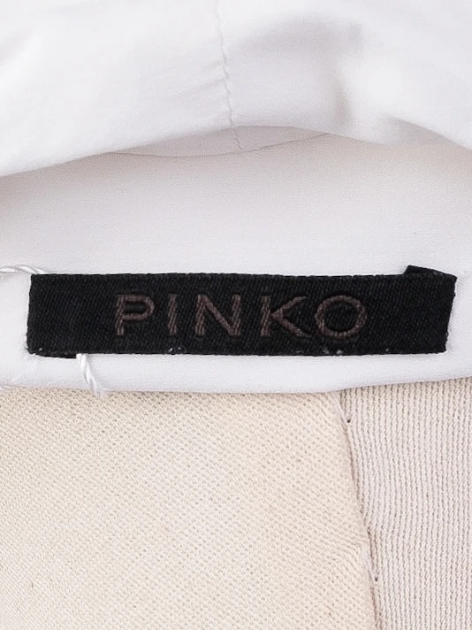 Pinko White Cotton Blouse — 3