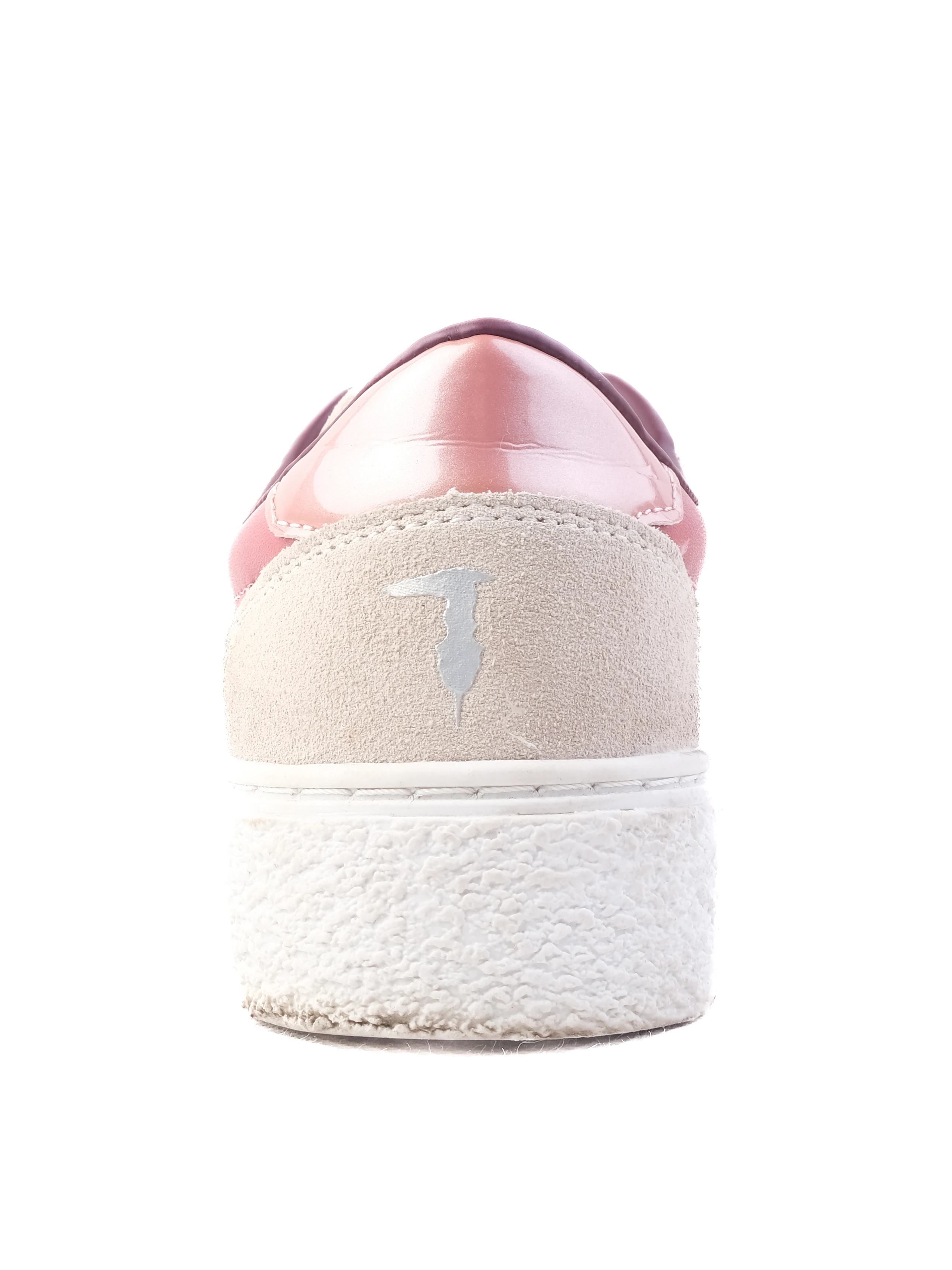 Trussardi Leather Canvas Sneakers — 3