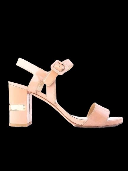 Stuart Weitzman Orange Leather Sandals — photo 1