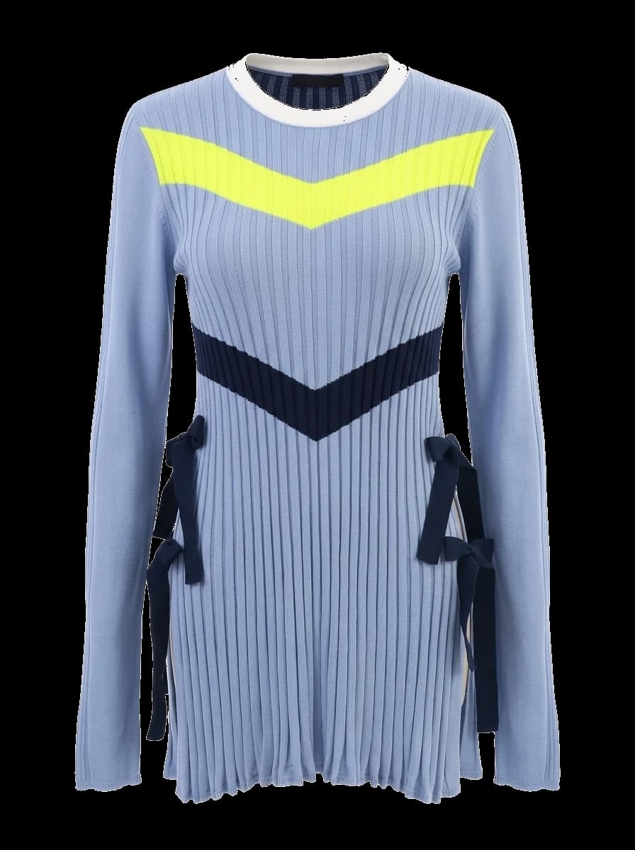 Versace Blue Top — photo 1