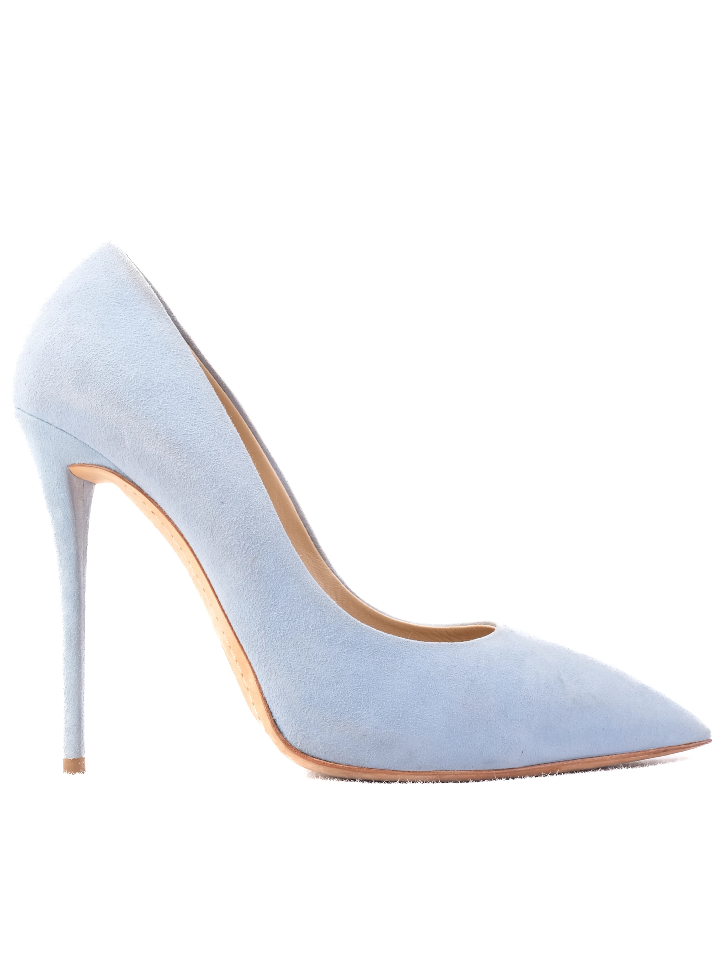 Giuseppe Zanotti Blue Leather Pumps — 3