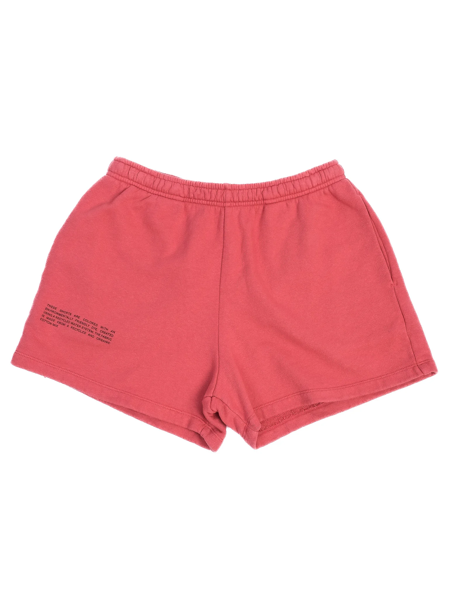 Pangaia Red Cotton Casual Shorts — 3