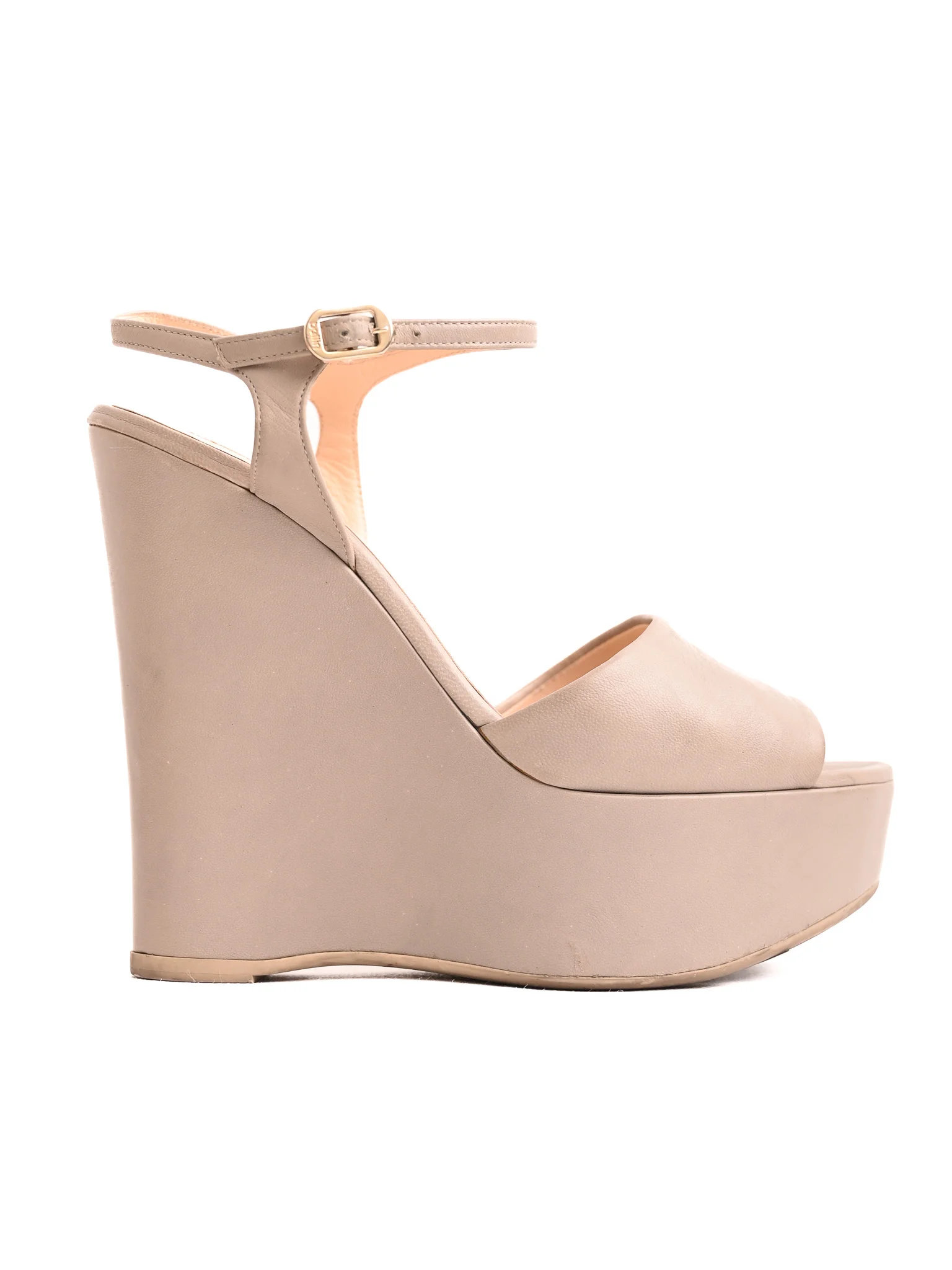 Ballin Gray Platform Sandals — 3