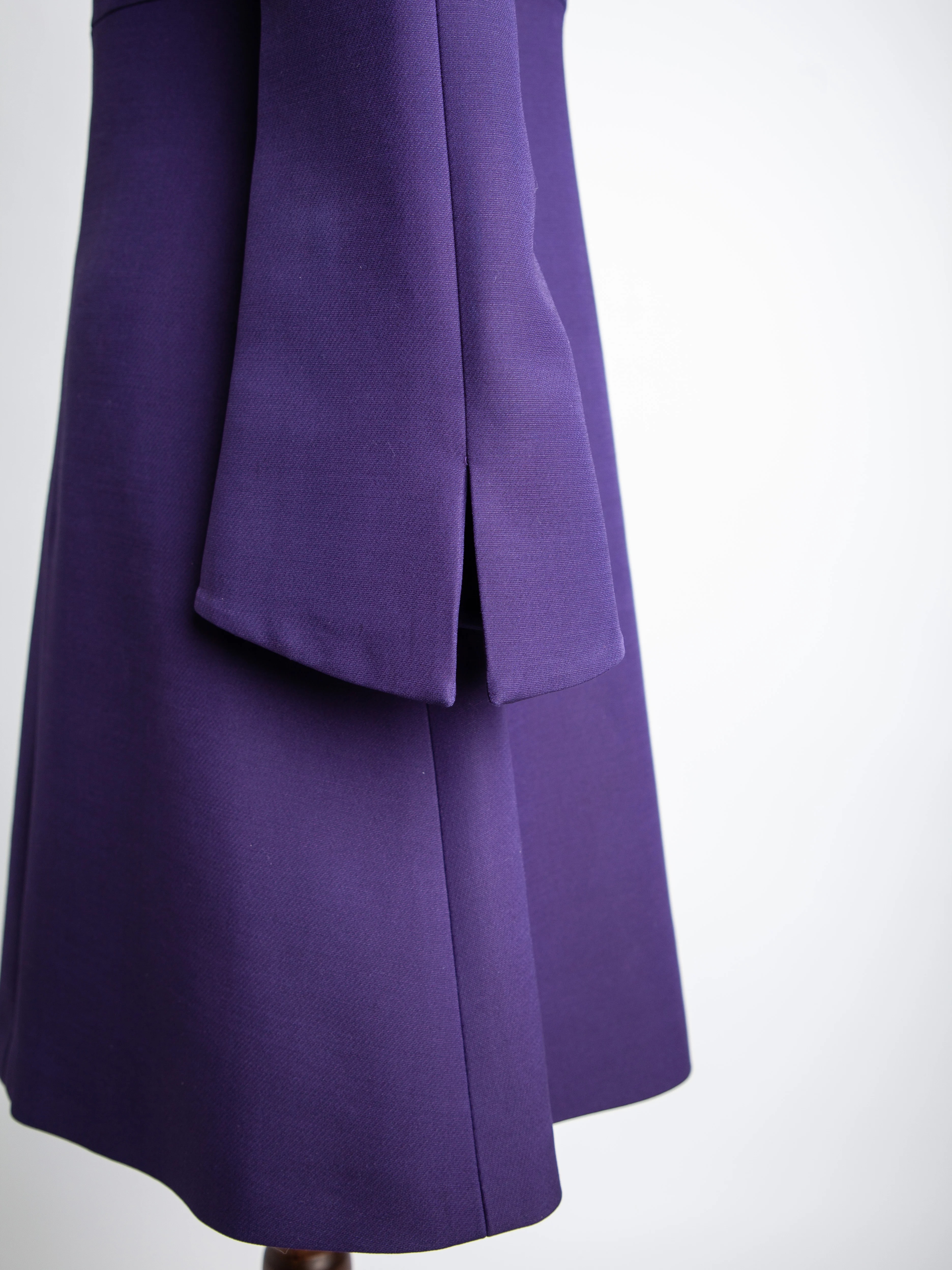 Fendi Purple Cotton Casual Dress — 2